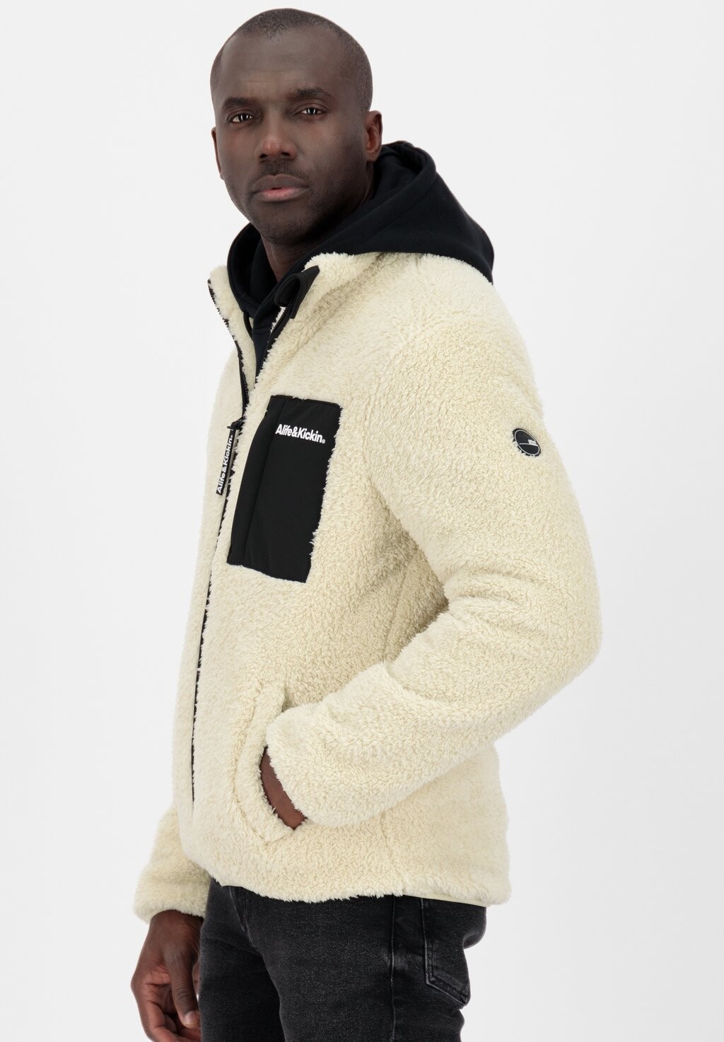 

Флисовая куртка JAY alife & kickin, молочный