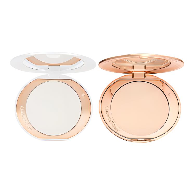 

Charlotte Tilbury Набор для макияжа CT White Moonlight с пудрой для матирования и фиксации+Honey Powder# Bright White/Пудра+Honey Powder# Natural White