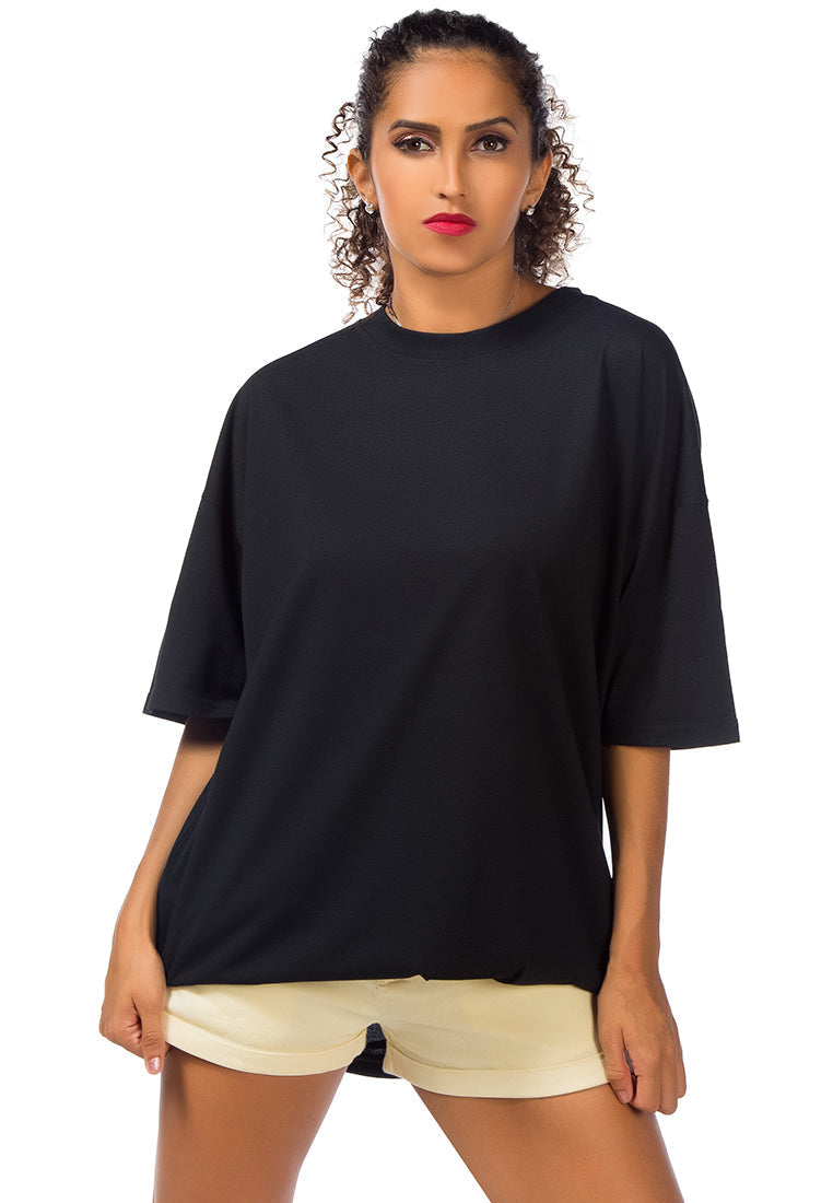 

Футболка oversize с граффити London Rag, черный
