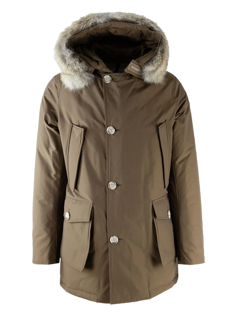 

Куртка с карманами WOOLRICH, зеленый