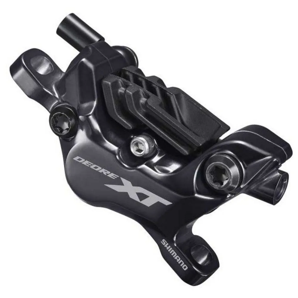 

Суппорт дискового тормоза Shimano XT M8120 DT 4P Post Mount, черный