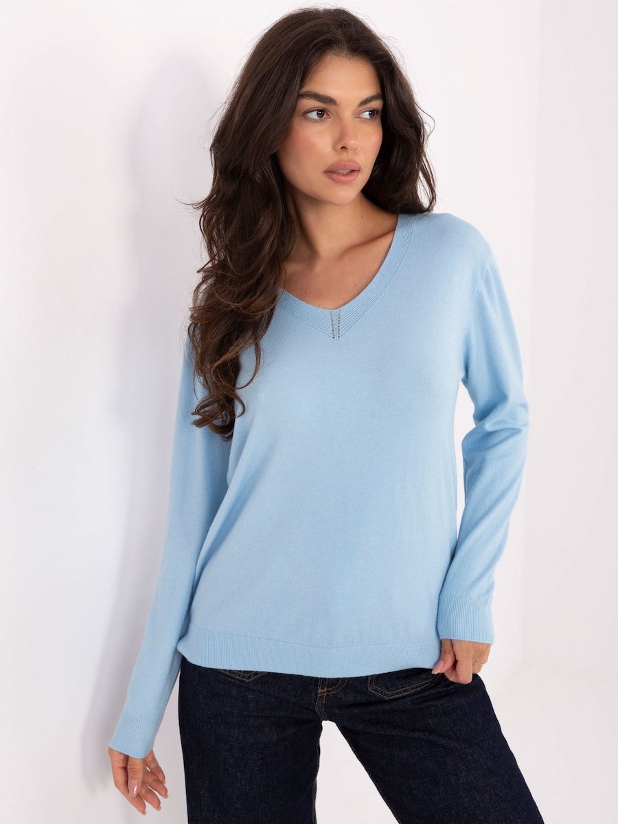 

Вязаный топ Madnezz House PM-SW-SY5511.78, пыльно-синий