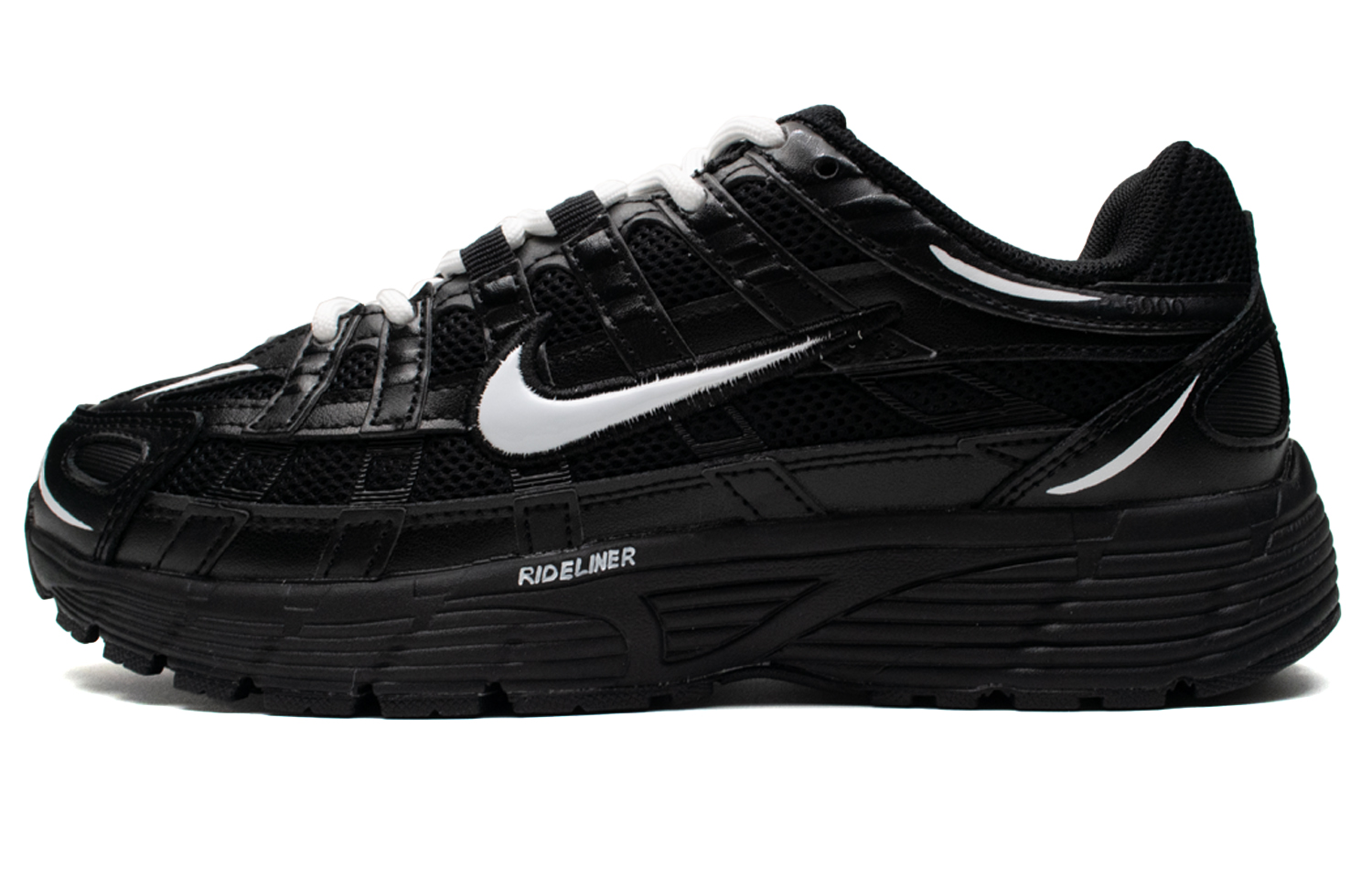 

Nike Кроссовки для бега на длинные дистанции P 6000 с дышащими влагоотводящими свойствами, низкие, мужские, черные