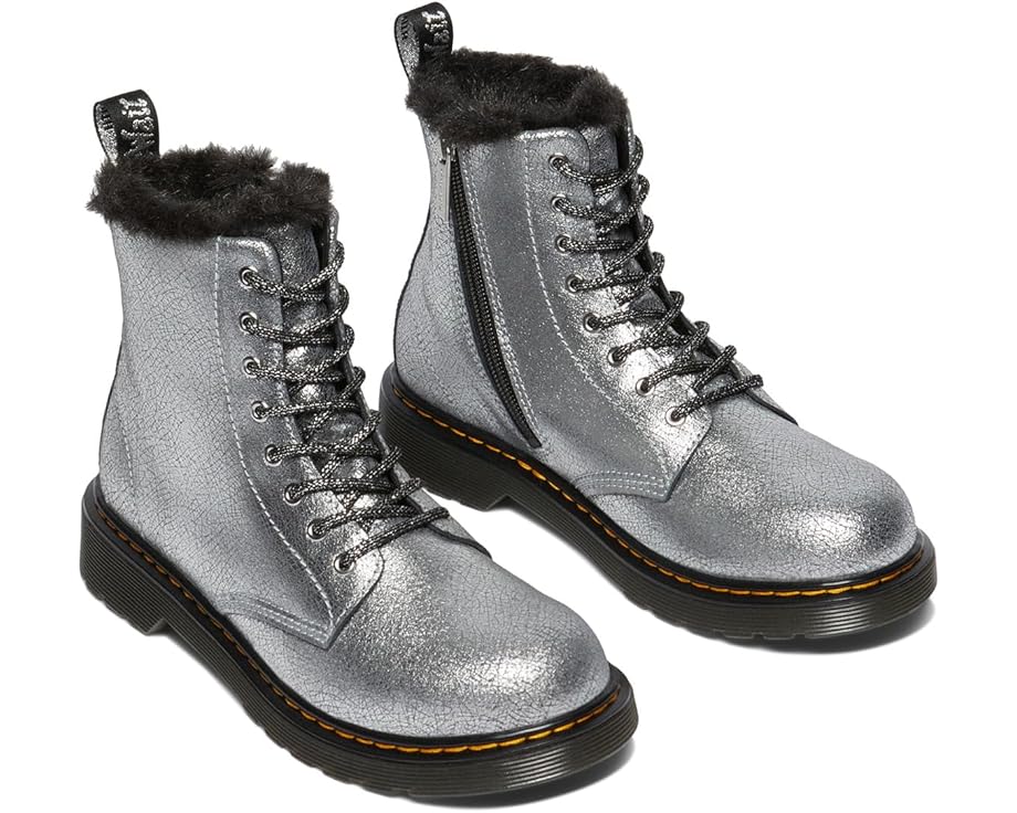 

Ботинки Dr. Martens Kid's Collection 1460 Serena Youth, серебряный