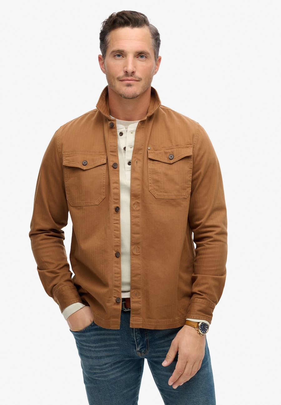 Куртка межсезонная Superdry, Cognac — фото 2