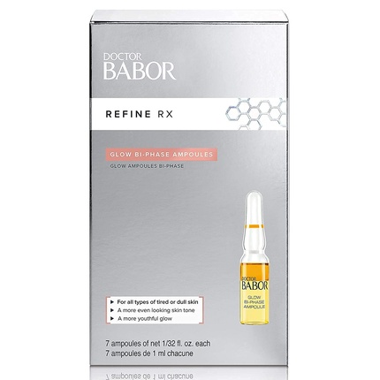 

BABOR Refine RX Glow Двухфазная ампульная сыворотка с антивозрастным коллагеном, витамином С, ровный цвет лица на 7 дней