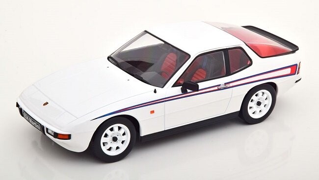 

Kk-Scale Porsche 924 Martini 1985 Белый Красный Синий Масштаб 1:18 180722