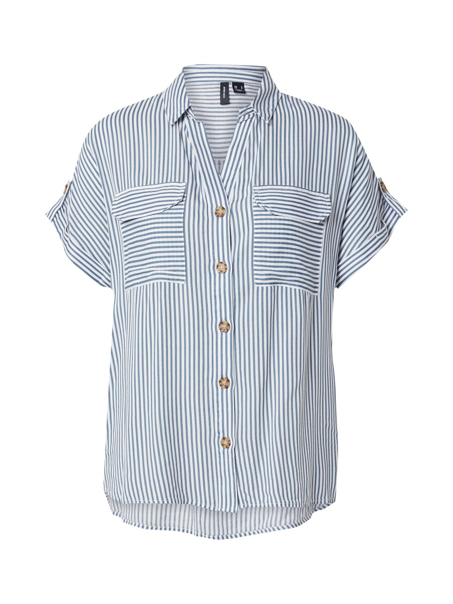 

Блуза VERO MODA VMBUMPY, темно-синий