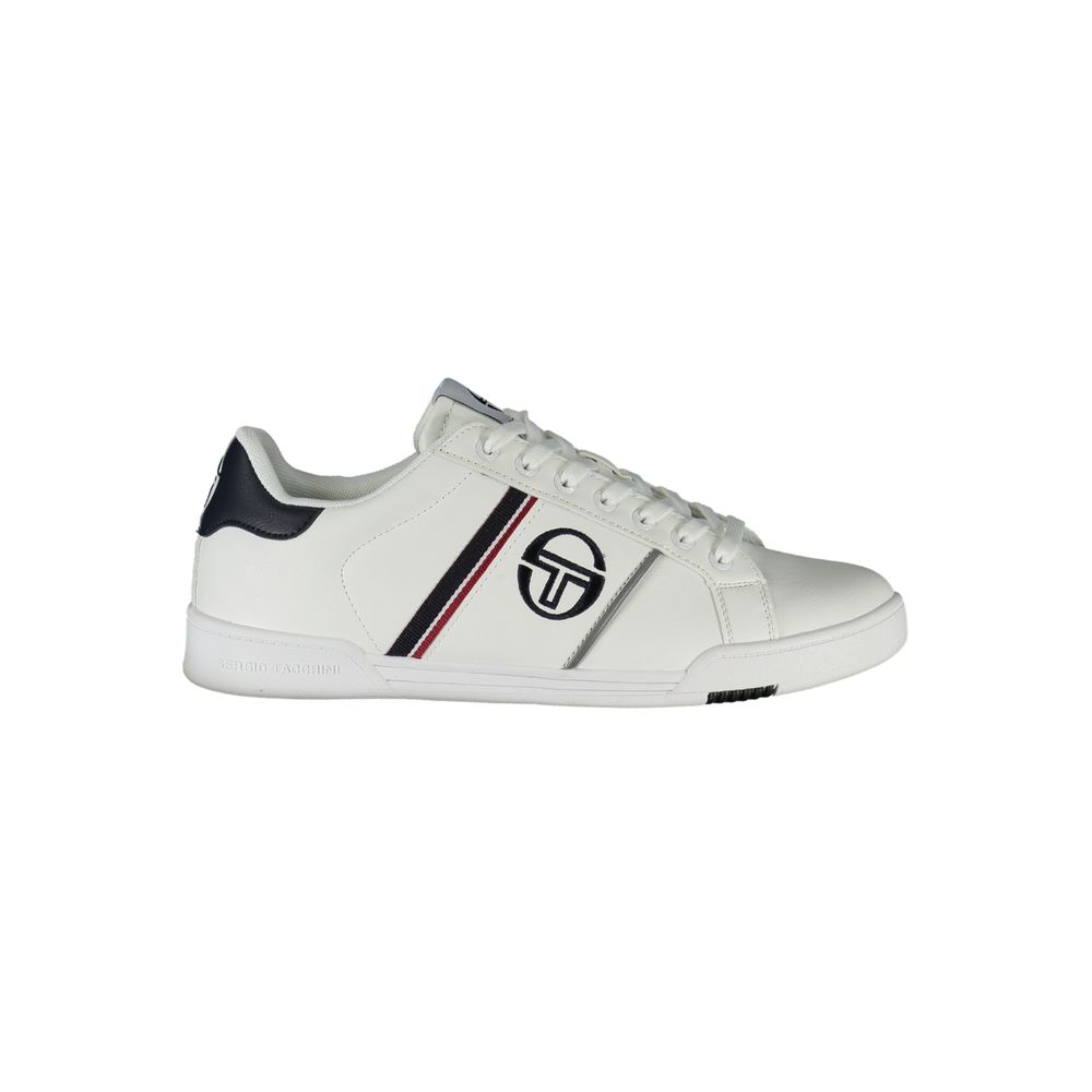 

Контрастные спортивные кроссовки на шнуровке Sergio Tacchini, белый