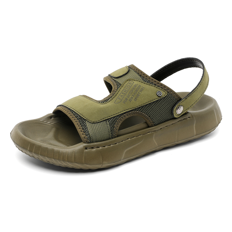 

SOBB Пляжные сандалии мужские оливкового цвета, цвет Olive Green
