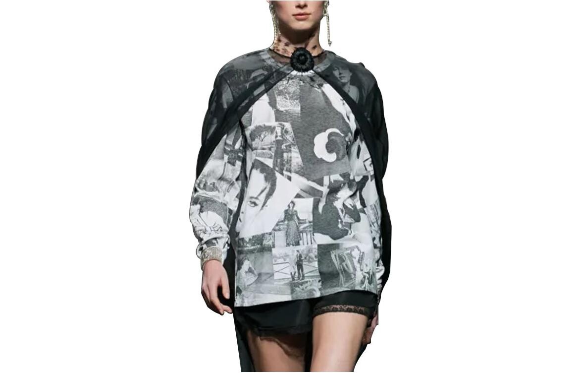 

Футболка женская черная Chanel