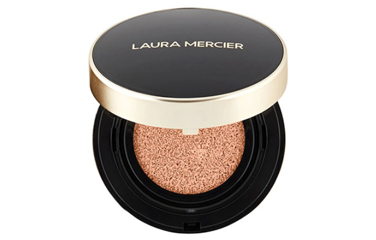 LauraMercier Flawless Shiny Diamond Air Cushion Foundation 15g LAURA MERCIER, #0w1 cream lvory — фото 2