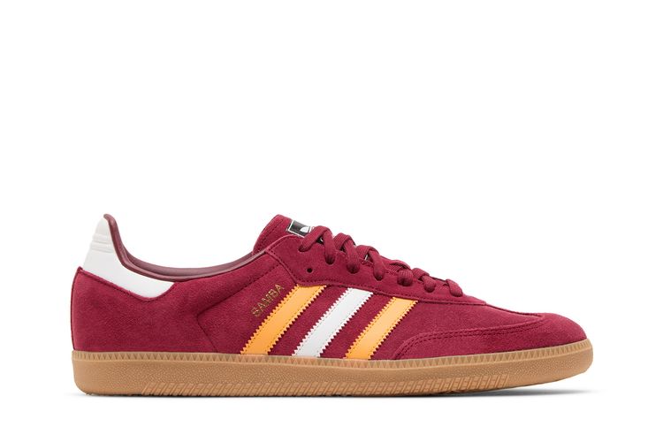 

Кроссовки Samba OG 'Collegiate Burgundy Yellow', красный