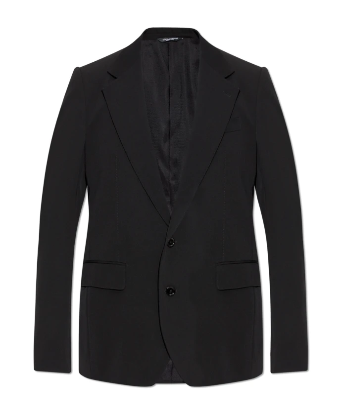 

Шерстяная куртка Dolce & Gabbana, черный