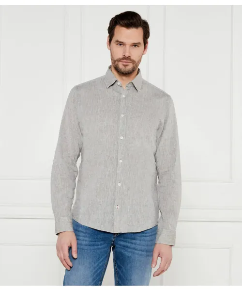 

Льняная рубашка Hanson Modern fit Joop! Jeans, бежевый