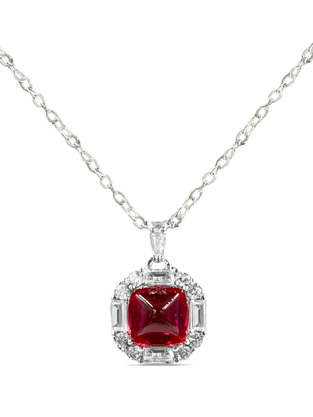 

Колье Sugarloaf Ruby Juwelina Paris, серебяный