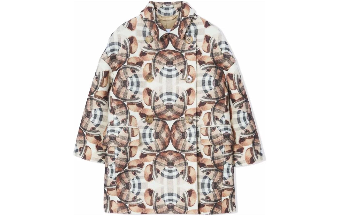 

Детское пальто Burberry, цвет Light Brown