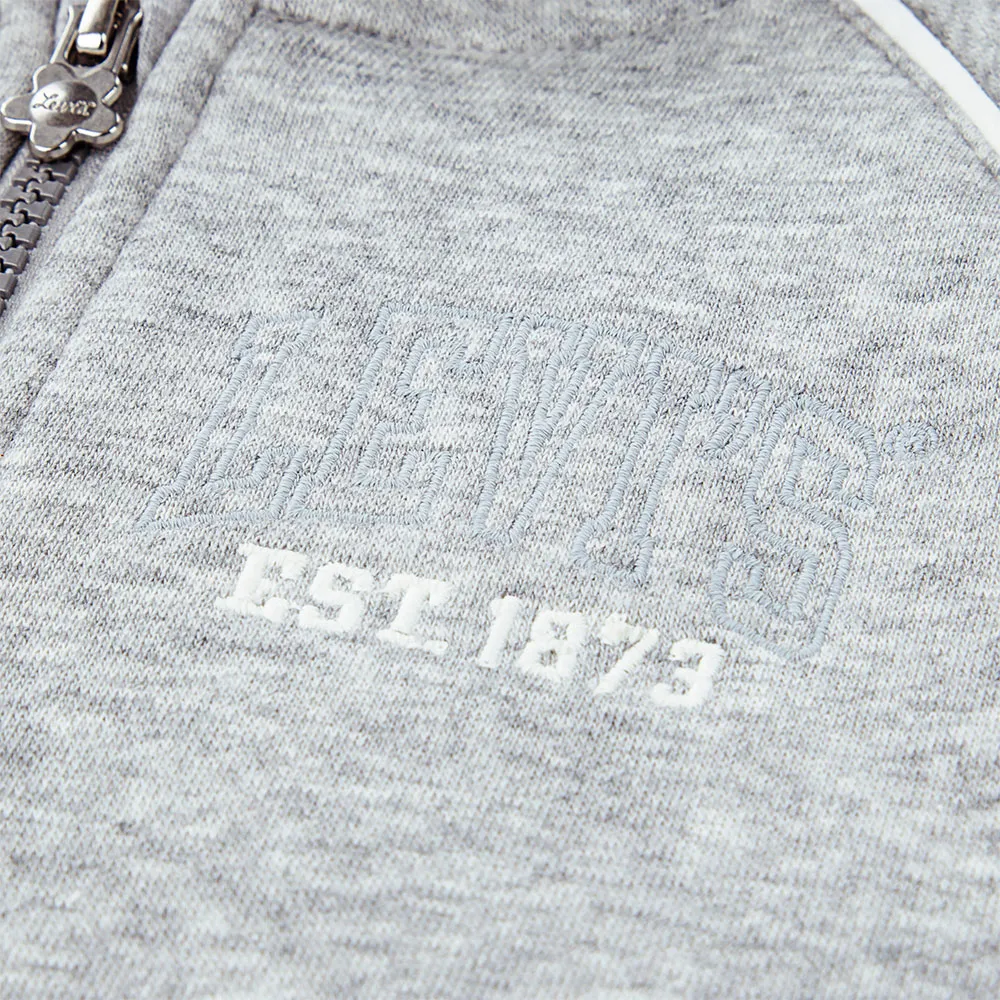 Толстовка Levi's Meet And Greet на молнии, серый — фото 3