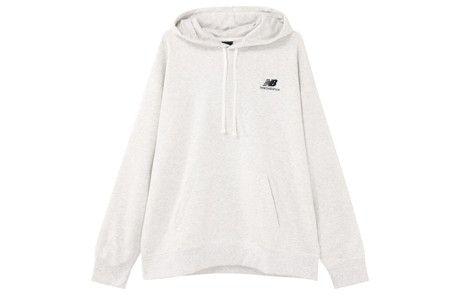 

Толстовка унисекс светло-серая New Balance, серый