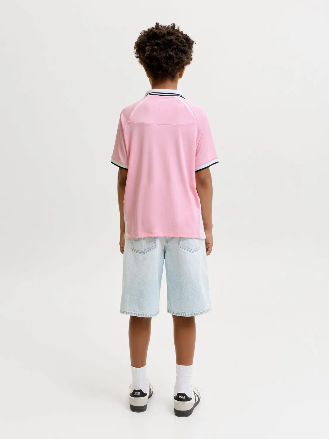 Футболка 'JCOClub' Jack & Jones Junior, Light Pink — фото 3