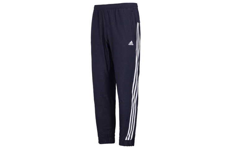 

Adidas Мужские трикотажные спортивные штаны, Синий