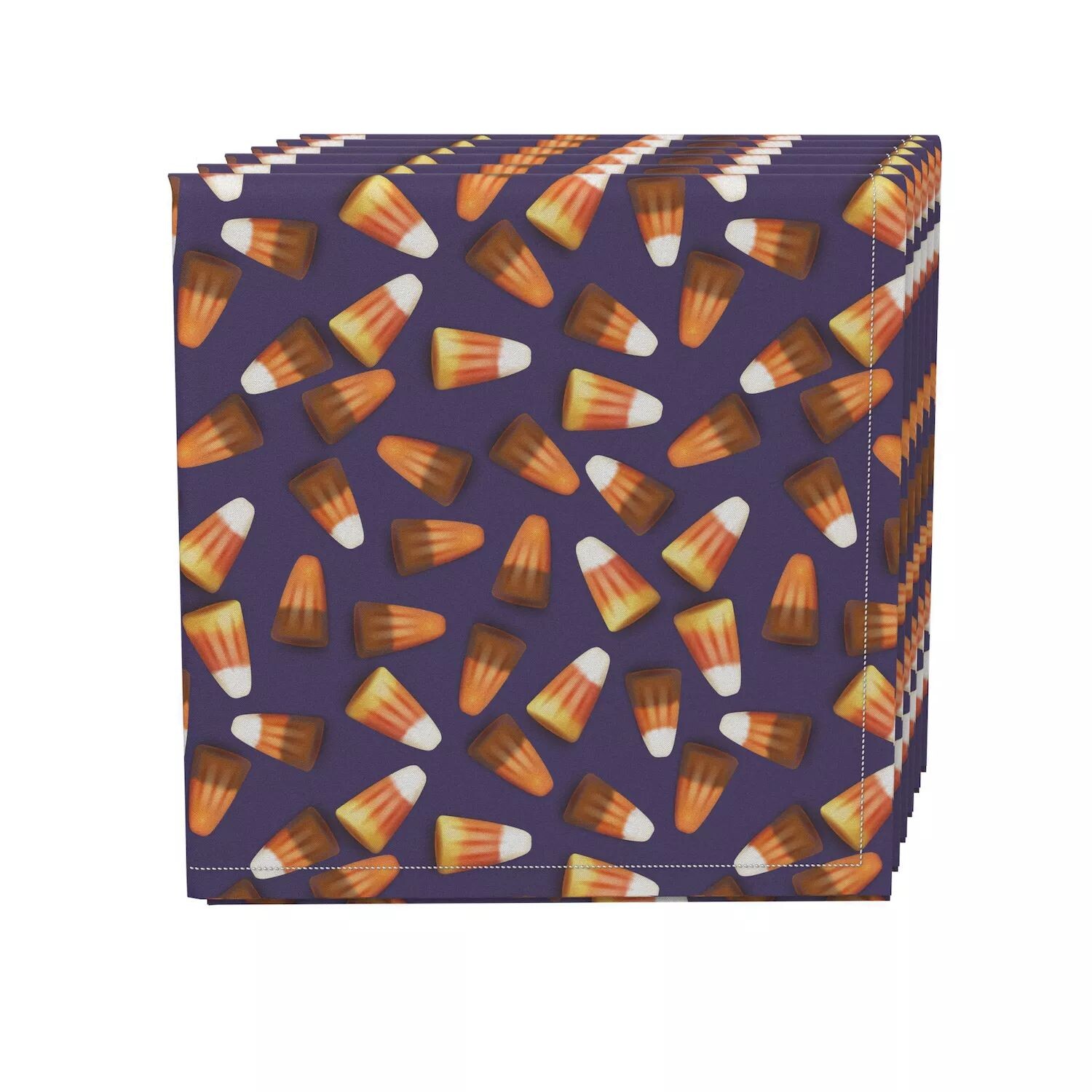 

Набор салфеток, 100 % полиэстер, набор из 4 шт., 18x18 дюймов, 3D Candy Corn
