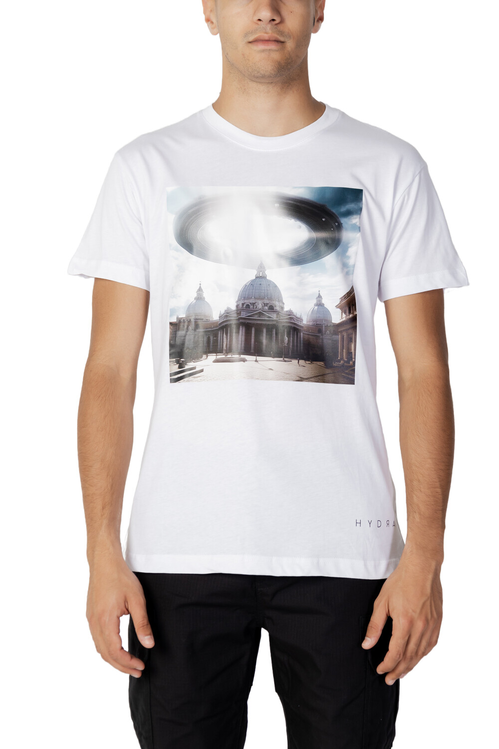 

Футболка мужская Hydra Clothing с принтом, белый
