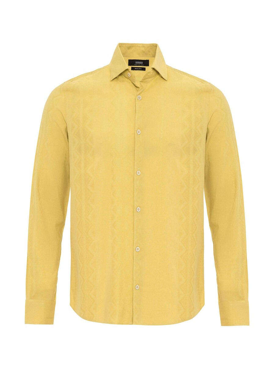 

Рубашка обычного кроя на пуговицах Antioch, цвет Light yellow