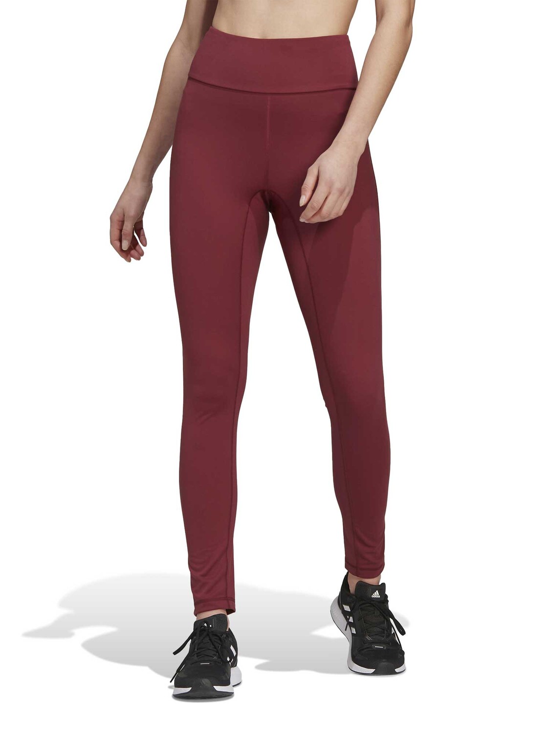 

Тайтсы Adidas Performance Yoga Essentials High-Waisted, красный