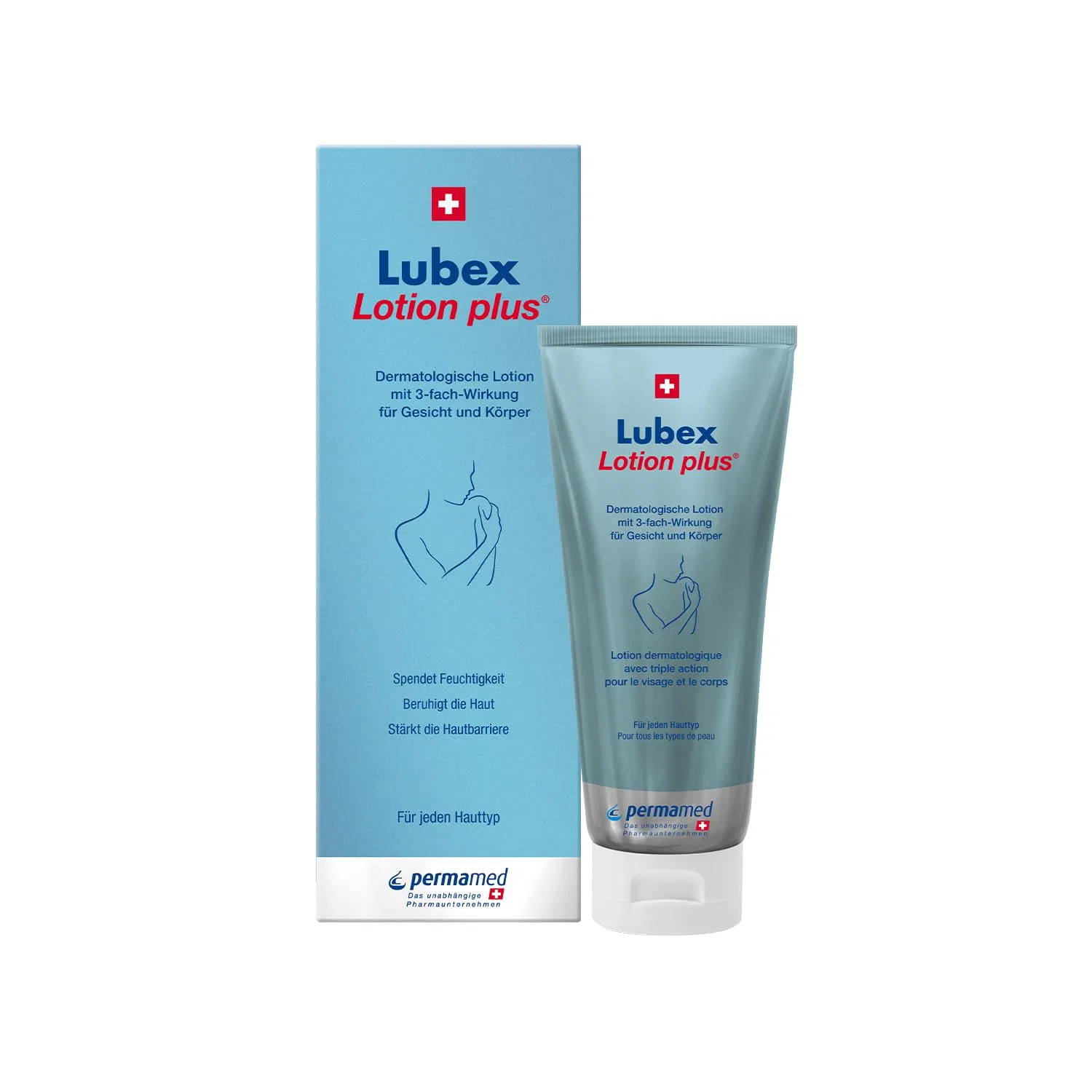 Дерматологический лосьон «Lubex lotion plus» для лица и тела, 200 мл Lubex Anti-Age