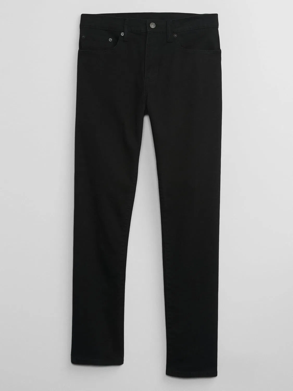Джинсы зауженные GAP Black Wash — фото 3