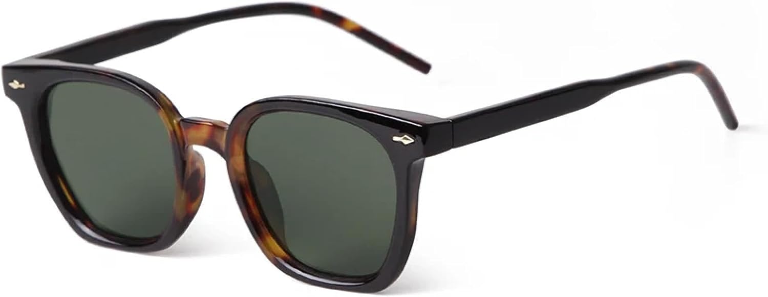 

Солнцезащитные очки с защитой от УФ-излучения UV400 | Оправа Rivet Tortoiseshell, маленькая, синие линзы | Для женщин и мужчин, для занятий спортом на открытом воздухе и вождения DSVIGF, 06