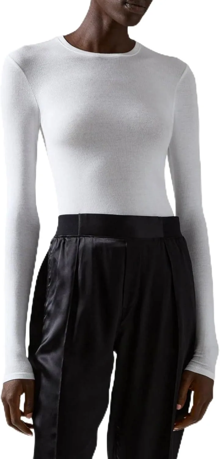 

Anthony Thomas Melillo Женская Футболка Long Sleeve Crew из Модала