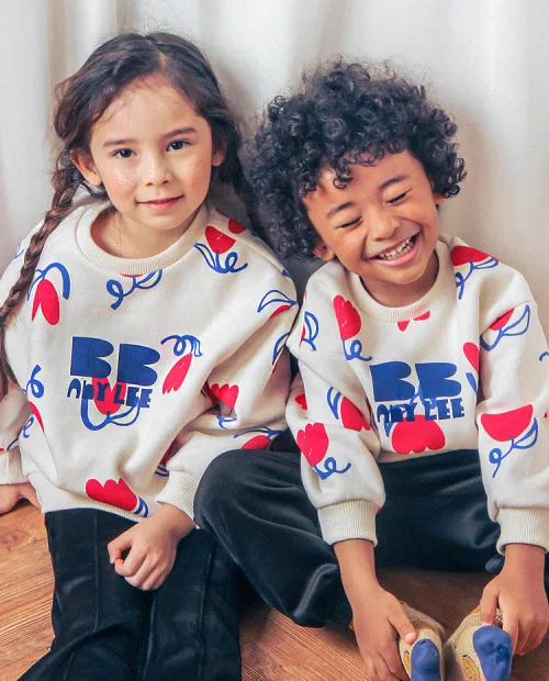 Толстовка на молнии Baby Bluee Fleece кремовая