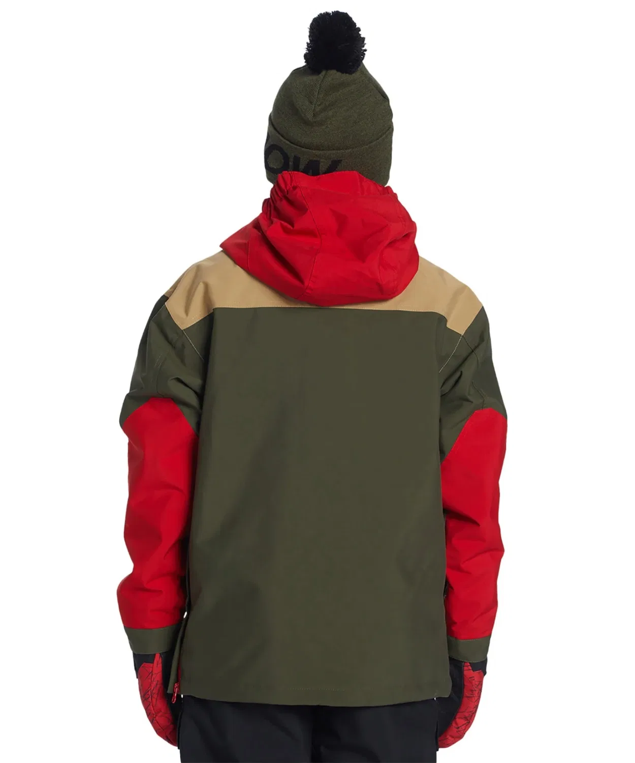 Анорак детский DC-43 Youth Anorak DC Shoes, 40 г утеплитель, хаки — фото 2