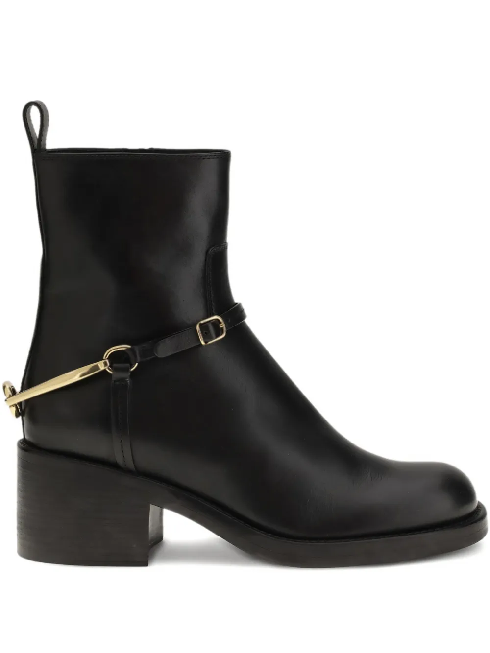 Сапоги Dakota с округлым носком Chloé, черный