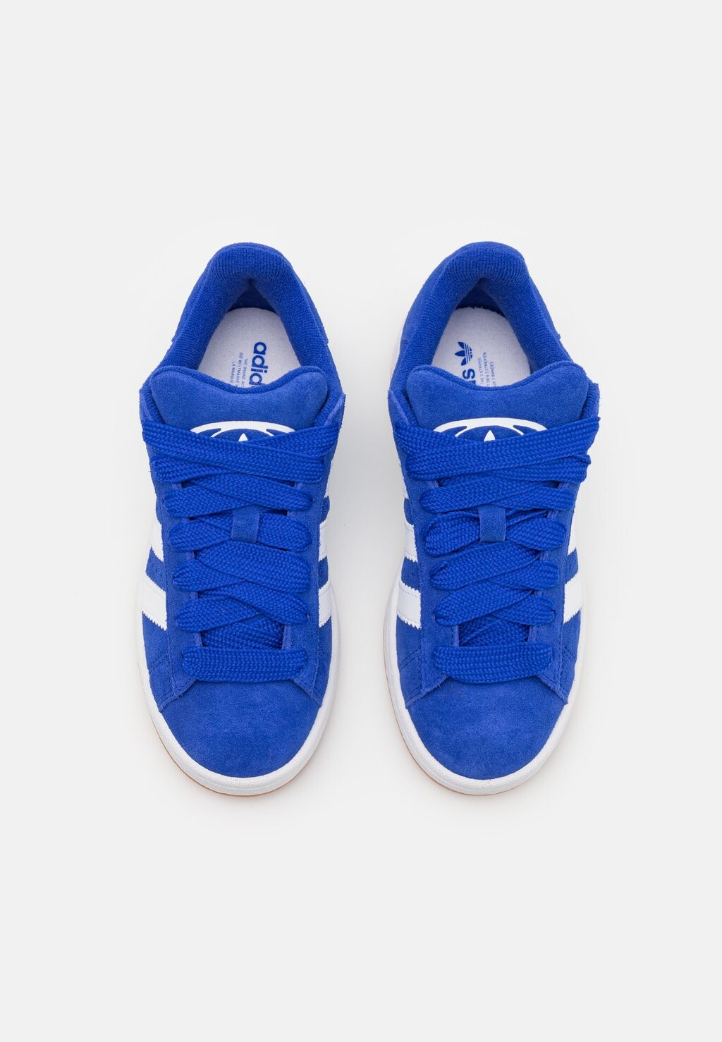 Полупрозрачные кеды Campus 00S Unisex adidas Originals, полупрозрачный синий/обувь белая — фото 2