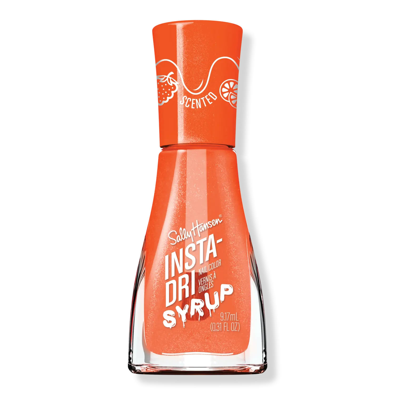 

Коллекция лаков для ногтей Insta-Dri Syrup Sally Hansen, Oozing Orange (jelly-like orange)