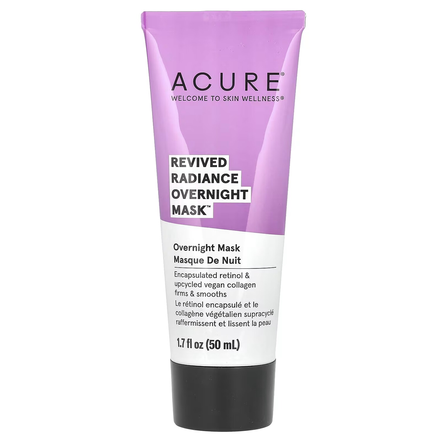 

ACURE Ночная косметическая маска Revived Radiance, 1,7 жидк. унции (50 мл)