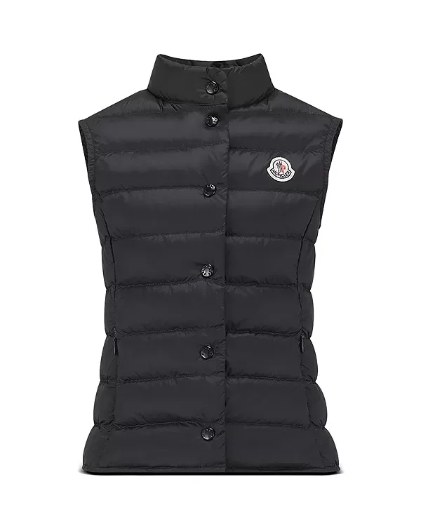 Жилет Лианы - маленький ребенок, большой ребенок Moncler, Navy — фото 3