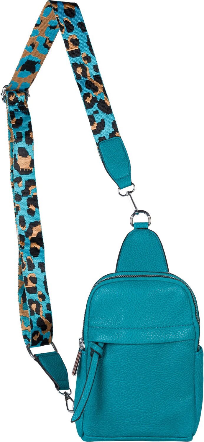 

Рюкзак styleBREAKER One Shoulder Tasche, цвет Aquagrün