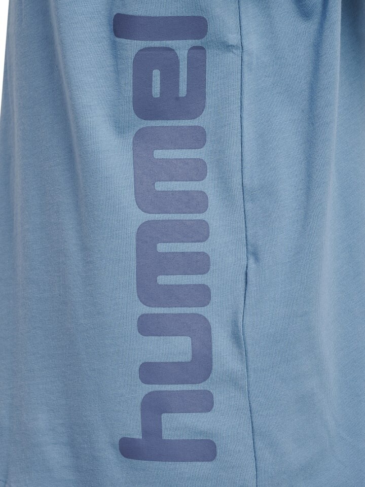Футболка Hummel S/S Hmlprint Kinder, цвет faded denim — фото 3
