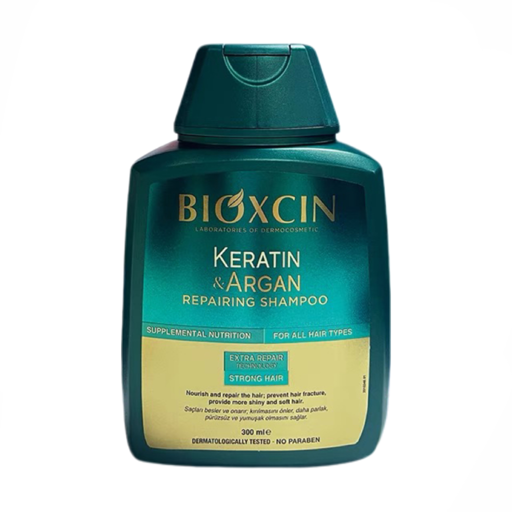 Шампунь Turkey Keratin Argan Oil для объема и пышности 300мл/бутылка Bioxcin — фото 2