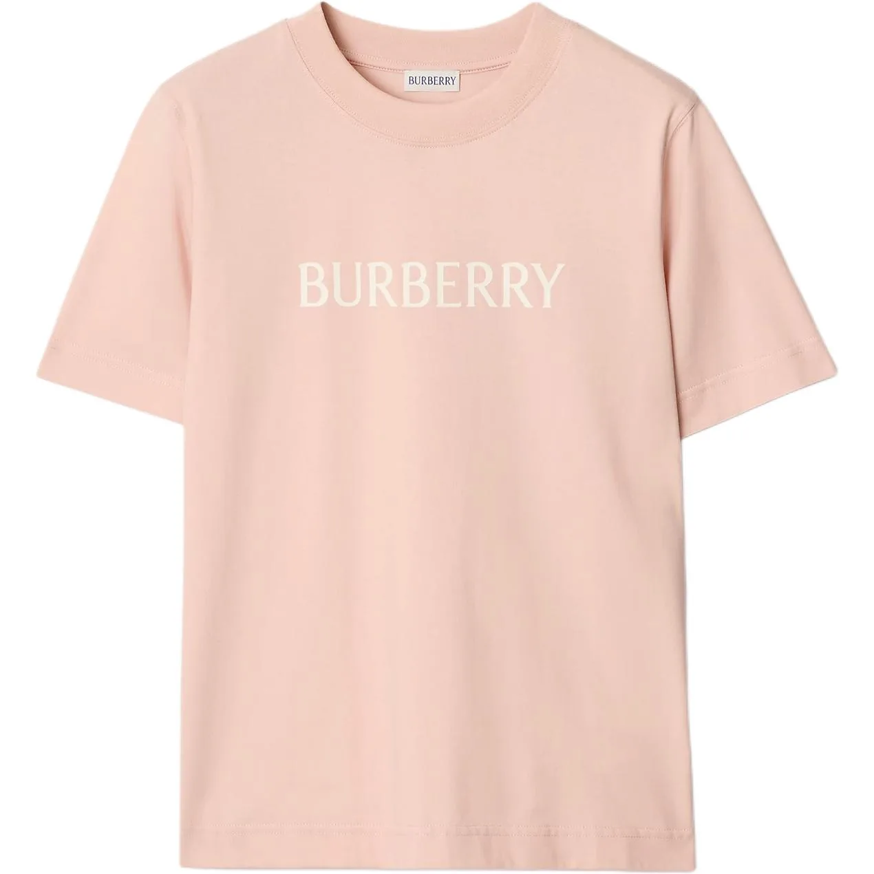 Футболка Burberry из хлопка, Bouquet Pink