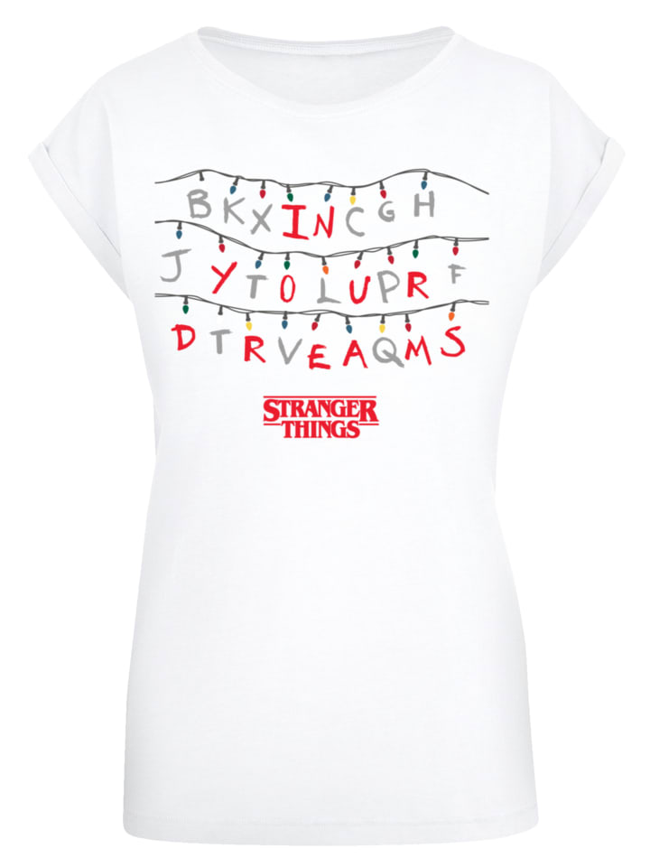 

Футболка Очень странные дела в твоих снах белого цвета F4NT4STIC, Белый, Футболка Очень странные дела в твоих снах белого цвета F4NT4STIC