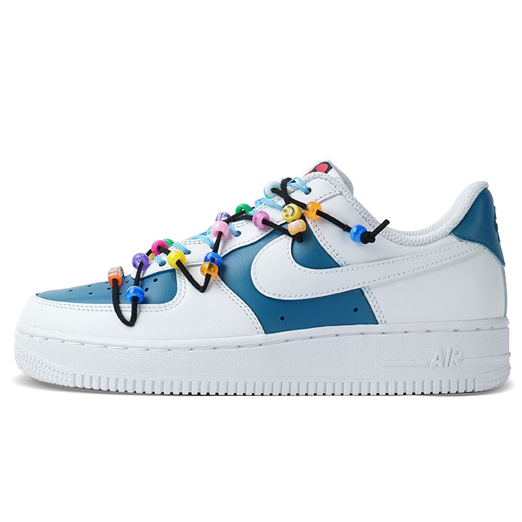 

Кроссовки Nike Air Force 1 Skateboarding Shoes Unisex Low-top Blue/white, синий/белый