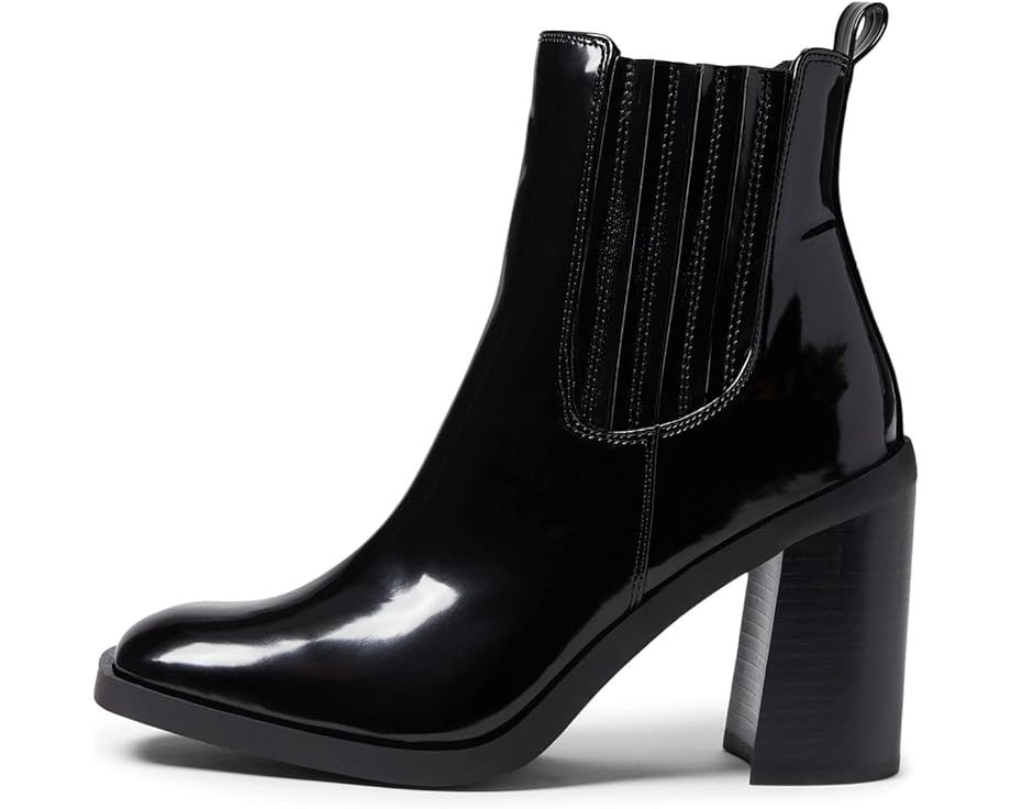 Стив Мэдден Мортон Ботильоны женские черные на квадратном каблуке Steve Madden — фото 2