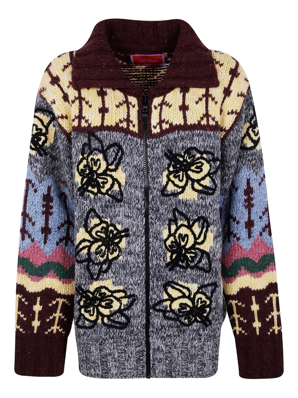 

Кардиган в стиле шале La Doublej, серый