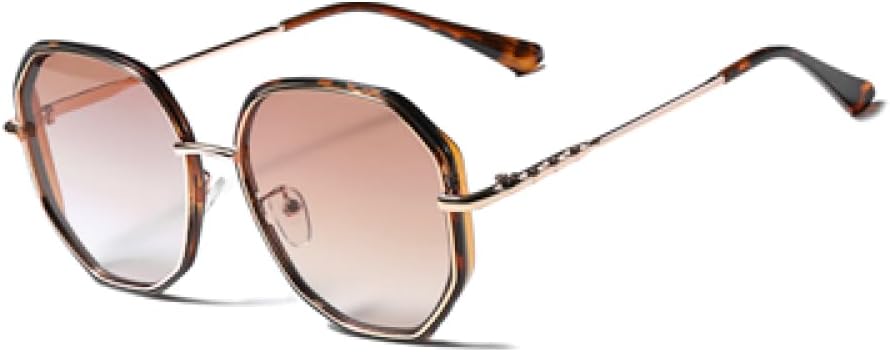 

-Увеличенный многоугольник для женских солнцезащитных очков, модные винтажные большие солнцезащитные очки с защитой от УФ-излучения okulary przeciwsloneczne damskie MTZJH, One Color