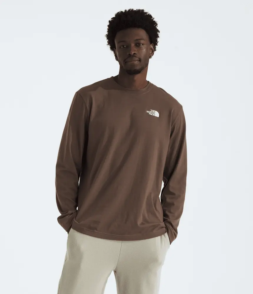 

Мужская футболка Evolution с длинным рукавом The North Face, Smokey Brown
